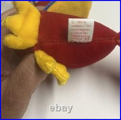 Ty Beanie Babies Jabber Parrot Bird 1997 1998 RARE, ERRORS Retired, Baby Mint Ty Beanie Babies Jabber Parrot Bird 1997 1998 RARE, ERRORS Retired, Baby Mint