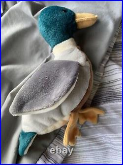 Ty Beanie Babies Jake The Mallard 1997 Retired RARE Collectible With Orig Tag