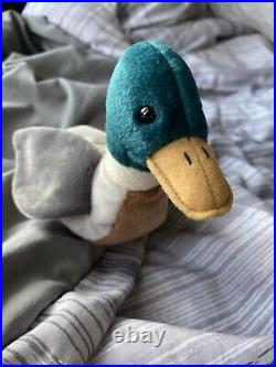 Ty Beanie Babies Jake The Mallard 1997 Retired RARE Collectible With Orig Tag