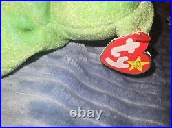 Ty Beanie Babies Kicks With Major Tag Errors 1998/1999 Tags Rare Find