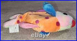 Ty Beanie Babies Lips the Fish 1999 Plush Rare Double Canadian Tush Tags Look Ty Beanie Babies Lips the Fish 1999 Plush Rare Double Canadian Tush Tags Look