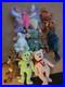 Ty-Beanie-Babies-Lot-Including-Super-Rare-Rainbow-The-Chameleon-And-Flitter-01-ii