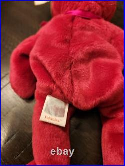 Ty Beanie Babies Lot Of 2. Super Rare With Error Tag, Brown Nose, And pe Pellets