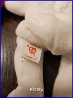 Ty Beanie Babies Lot Of 2. Super Rare With Error Tag, Brown Nose, And pe Pellets