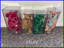 Ty Beanie Babies Lot of 14 Vintage Rare Mint Condition See Description