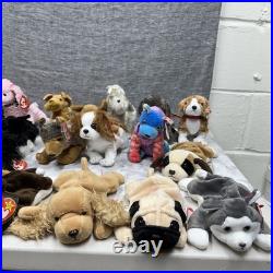 Ty Beanie Babies Lot of 32 Beanie Babies Dogs RARE Mint Condition Tags