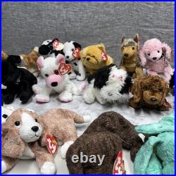 Ty Beanie Babies Lot of 32 Beanie Babies Dogs RARE Mint Condition Tags
