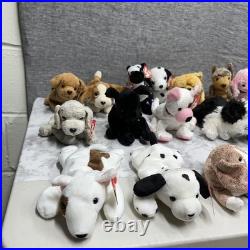 Ty Beanie Babies Lot of 32 Beanie Babies Dogs RARE Mint Condition Tags