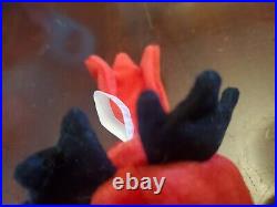 Ty Beanie Babies Mac The Cardinal Plush Toy RARE withLots of Errors FREE SHIPPING