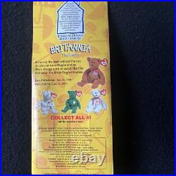 Ty Beanie Babies Mcdonald's International Bears Set (4) New In Box Rare Set