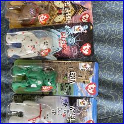 Ty Beanie Babies Mcdonald's International Flag 4 Bears New In Box Rare Set