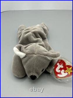 Ty Beanie Babies Mel Koala Bear 1996 RARE, ERRORS Red Tag Stamp 433, Retired