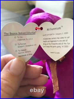 Ty Beanie Babies Millenium (Millennium) / RARE with ERRORS Ty Beanie Babies Millenium (Millennium) / RARE with ERRORS