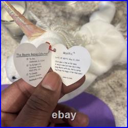 Ty Beanie Babies Mystic The Unicorn 04007 RARE