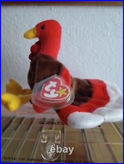 Ty Beanie Babies Official Club Collection Gobbles. And More Very Rare Excellent