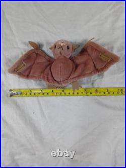 Ty Beanie Babies Original Collection Retired Rare 1996 Vintage Batty Plush w Tag