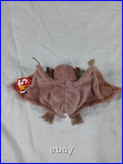 Ty Beanie Babies Original Collection Retired Rare 1996 Vintage Batty Plush w Tag