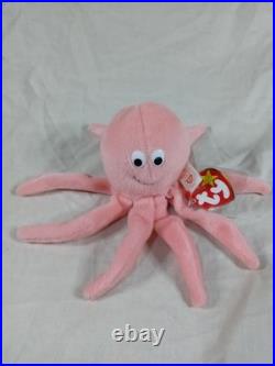 Ty Beanie Babies Original Collection Retired Rare Vintage 1993 Inky Plush w Tag