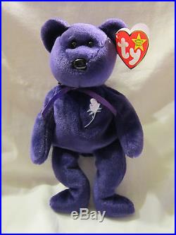 Ty Beanie Babies Original Princess Diana MWMT in a Box RARE Misspelled ST