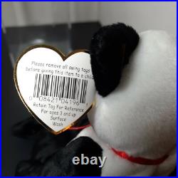 Ty Beanie Babies Panda Bear FORTUNE ORIGINAL RARE RETIRED 1997 CASE included A