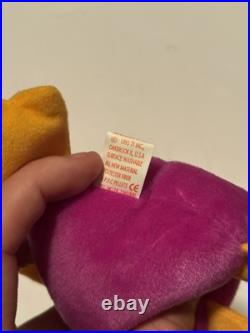 Ty Beanie Babies Patti The Platypus Plush Toy 1993 RARE with TAG ERRORS