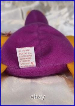 Ty Beanie Babies Patti The Platypus Plush Toy 1993 RARE with TAG ERRORS 4025 Ty Beanie Babies Patti The Platypus Plush Toy 1993 RARE with TAG ERRORS 4025
