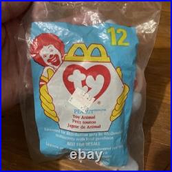 Ty Beanie Babies Peanut The Elephant Light Blue RETIRED RARE SEALED! 