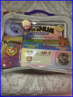 Ty Beanie Babies Platinum Edition Club Kit RARE 1999 Edition Never Opened Sealed