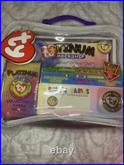 Ty Beanie Babies Platinum Edition Club Kit RARE 1999 Edition Never Opened Sealed