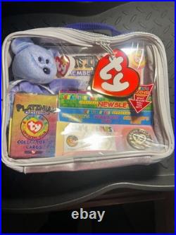 Ty Beanie Babies Platinum Edition Club Kit RARE never opened Clubbie II