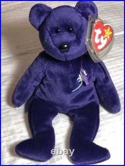 Ty Beanie Babies Princess Bear Toy RARE! Princess Diana Mint Condition