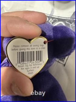 Ty Beanie Babies Princess Bear Toy Rare Princess Diana