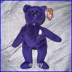 Ty Beanie Babies Princess Diana 1997 Bear PE Pellet Rare Mint Ty Beanie Babies Princess Diana 1997 Bear PE Pellet Rare Mint