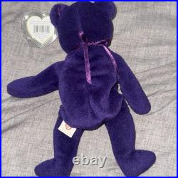 Ty Beanie Babies Princess Diana 1997 Bear PE Pellet Rare Mint Ty Beanie Babies Princess Diana 1997 Bear PE Pellet Rare Mint
