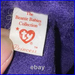 Ty Beanie Babies Princess Diana 1997 Bear PE Pellet Rare Mint Ty Beanie Babies Princess Diana 1997 Bear PE Pellet Rare Mint