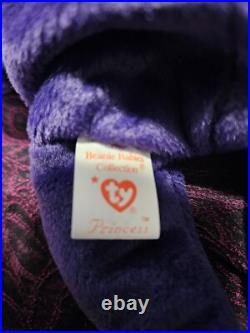 Ty Beanie Babies Princess Diana Bear RARE Retired Mint Collectible Mint withTags