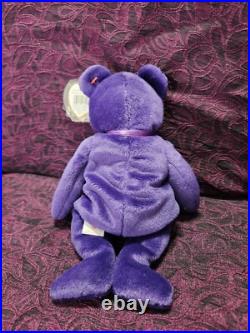 Ty Beanie Babies Princess Diana Bear RARE Retired Mint Collectible Mint withTags