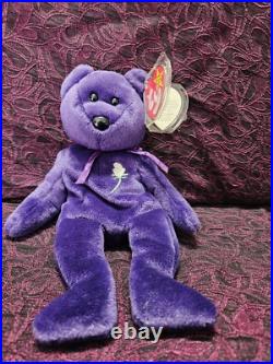 Ty Beanie Babies Princess Diana Bear RARE Retired Mint Collectible Mint withTags