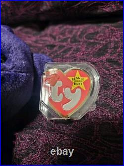 Ty Beanie Babies Princess Diana Bear RARE Retired Mint Collectible Mint withTags
