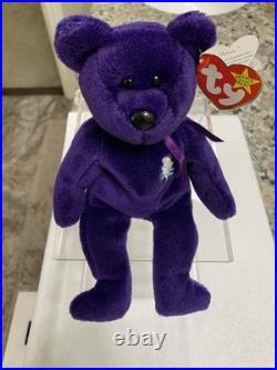 Ty Beanie Babies Princess! VERY RARE, PVC, NO SPACING, MINT CONDITION