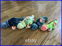 Ty Beanie Babies RARE 1997 Iggy & Rainbow (4)