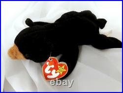 Ty Beanie Babies RARE Retired BLACKIE with Many Tag Errors Ty Beanie Babies RARE Retired BLACKIE with Many Tag Errors