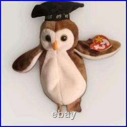 Ty Beanie Babies RARE errors Wise OwL 1997 STAMP INSIDE TUSH TAG class of'98 Ty Beanie Babies RARE errors Wise OwL 1997 STAMP INSIDE TUSH TAG class of'98