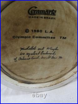 Ty Beanie Babies Rare 1998 Glory, 1999 Spangle & 1984 LA Olympics Stein Beer Mug