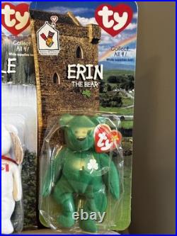 Ty Beanie Babies Rare Collection Of 4 Rare Bears Mint Condition