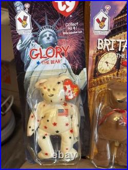 Ty Beanie Babies Rare Collection Of 4 Rare Bears Mint Condition