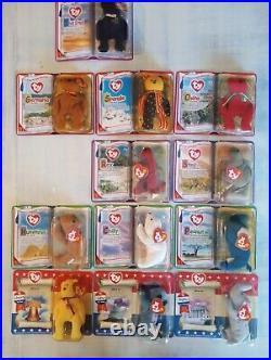 Ty Beanie Babies Rare Collectors Items Lot Of 12 Excellent Condition