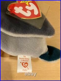 Ty Beanie Babies Rare, Drake 1997/1998 Retired With Tag Errors
