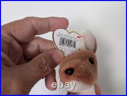 Ty Beanie Babies Rare Lot Includes Slowpoke Pouch withJoey Scoop & Jake /See Pics