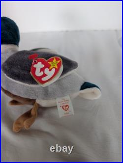 Ty Beanie Babies Rare Lot Includes Slowpoke Pouch withJoey Scoop & Jake /See Pics